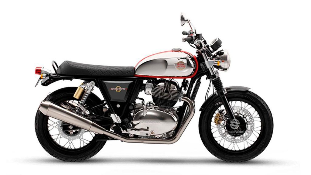 motocicleta cromada